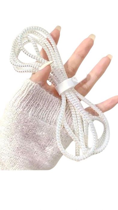 Fir elastic transparent de 1 mm, pentru bijuterii Protector pentru cablu telefon