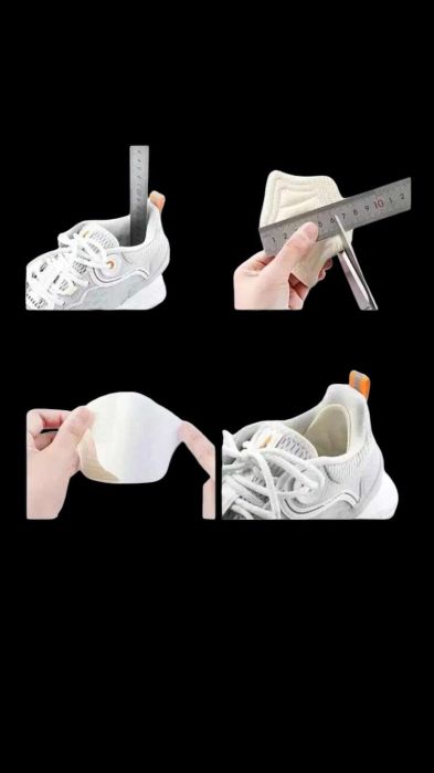 Fir elastic transparent de 1 mm, pentru bijuterii Set de 5 perechi de pernuțe pentru călcâie