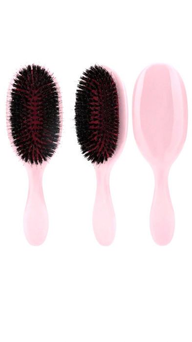 Genti si accesorii femei Perie de păr cu pernă de aer și peri moi antistatici, roz