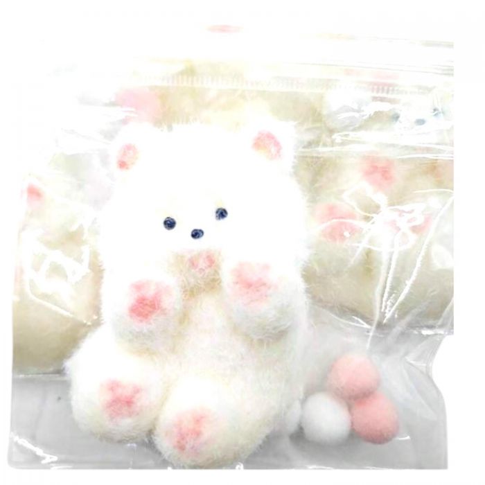 Set 3 piese bebelusi Jucărie squishy de pluș în formă de cățeluș, ultra-moale