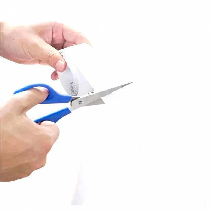 Răzătoare portabilă din oțel inoxidabil Bandă de etanșare albă, autoadezivă, din PVC, de 2.2 cm x 3.2 m