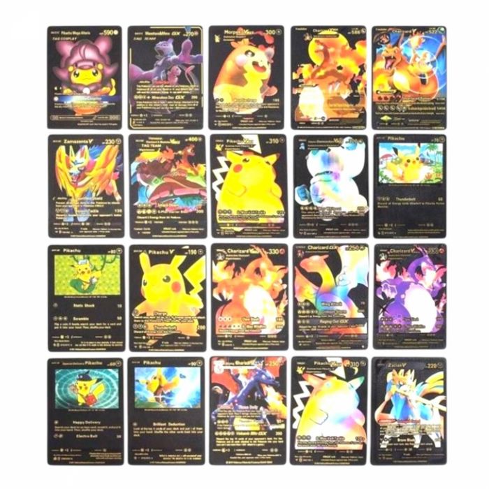 Rochie fetite lila cu volane Set de 55 de cărți Pokémon V-Series, incluzând VMAX și GX rare