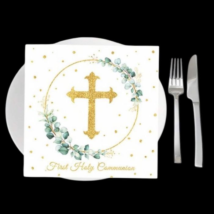 Set de 2 cleme tip banană pentru păr! Perfecte pentru cocuri sau updo-uri elegante Set de 20 de șervețele de unică folosință, cu tematica Crestina 