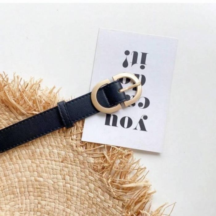 Genti si accesorii femei Curea elegantă pentru femei, realizată din piele PU de calitate, cu cataramă metalică moderna