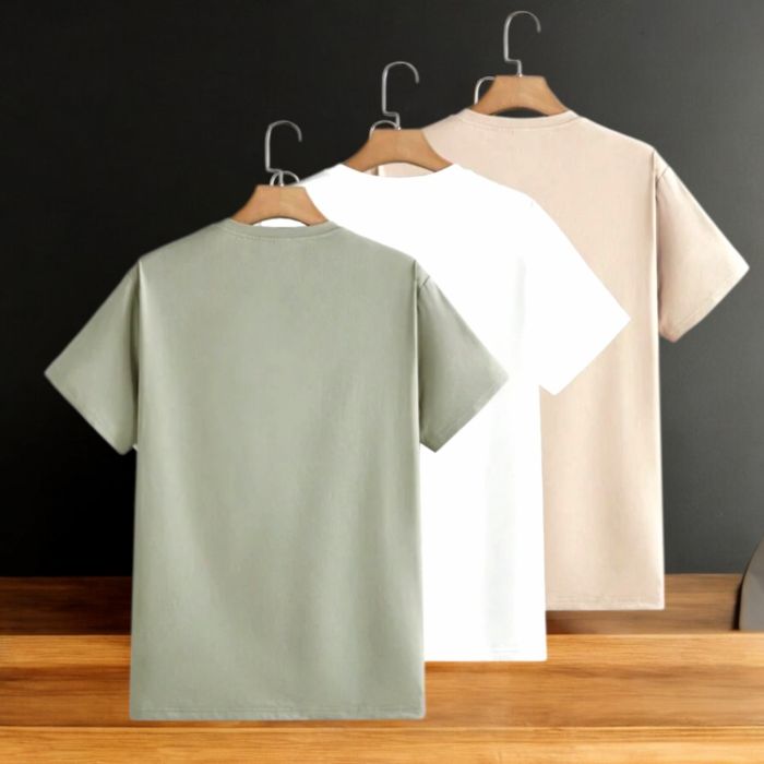 Pantaloni cargo barbati Set 3 tricouri barbati