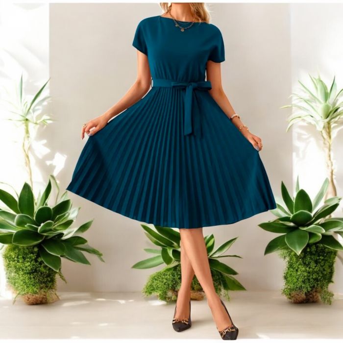 Papuci roz cu fluturi Rochie plisata in clos