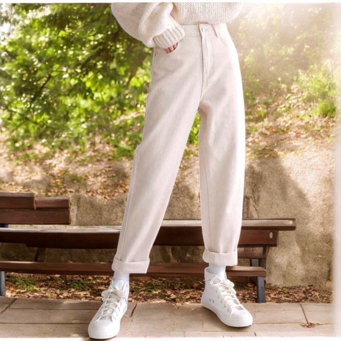 Papuci de casa antialunecare Blugi crem barbati