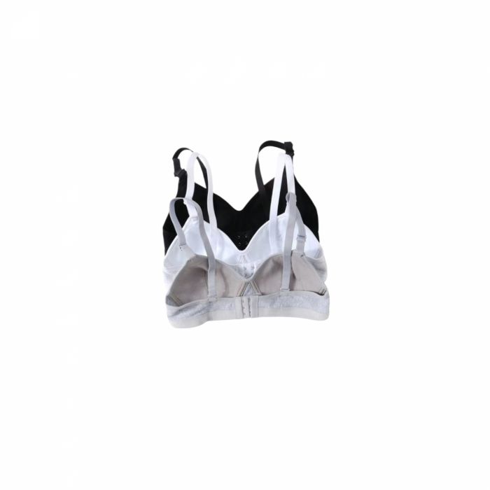 Pulover negru supradimensionat Set 3 bustiere Fete 14 Ani – Culoare Solida, Multicolor