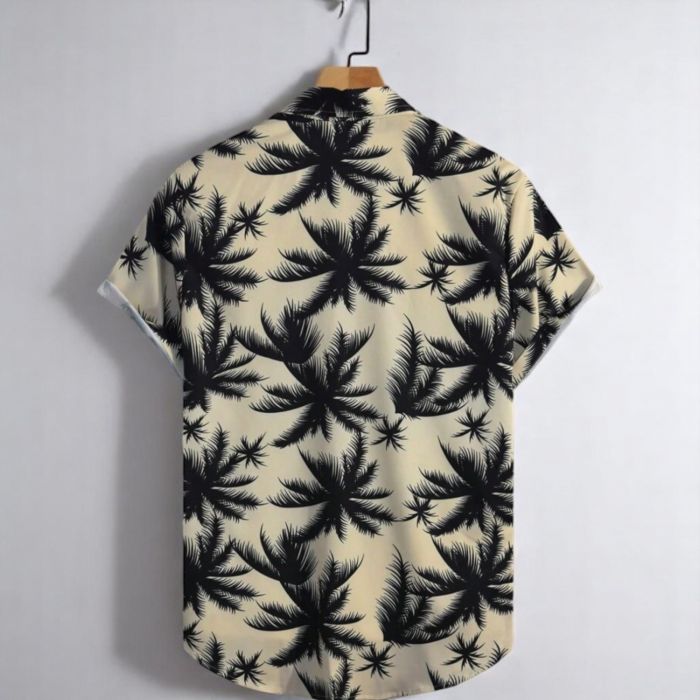 Set de 2 boxeri amestec bumbac/licra, cu banda logo in talie, negru, xs Camasa barbati cu imprimeu palmieri