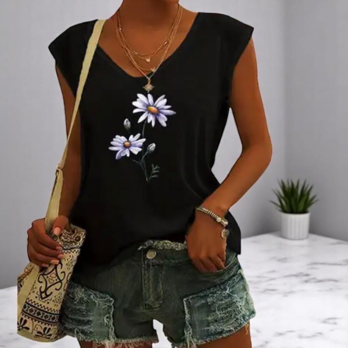 Rochie brodata midi bordo Tricou negru cu flori