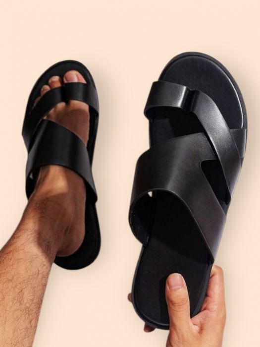 Pantaloni cargo barbati Papuci negri barbati