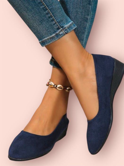 Rochie midi verde Balerini dama cu platforma