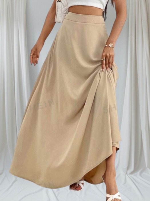 Papuci verzi sport Fustă lejeră nude