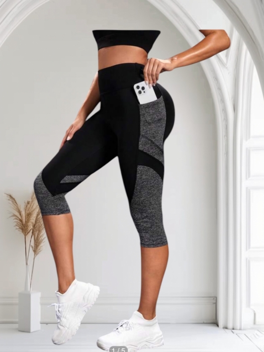 Camasa lunga in carouri Colanti sport cu buzunar lateral pentru telefon