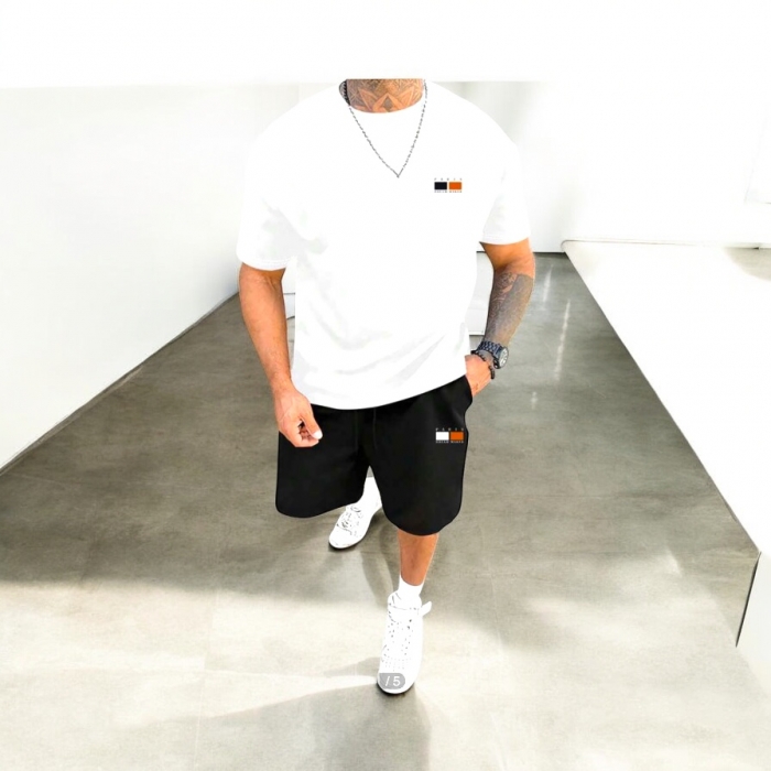 Pantaloni barbati gri inchis 