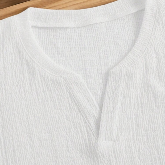 Jacheta neagra barbati Tricou alb bărbat cu V în fata