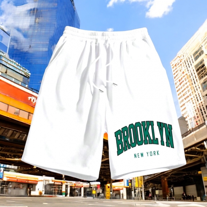 Compleu barbati Pantaloni scurți cu snur grafic pentru bărbați