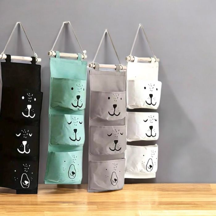 Foarfecă mică albă Geanta pentru depozitare