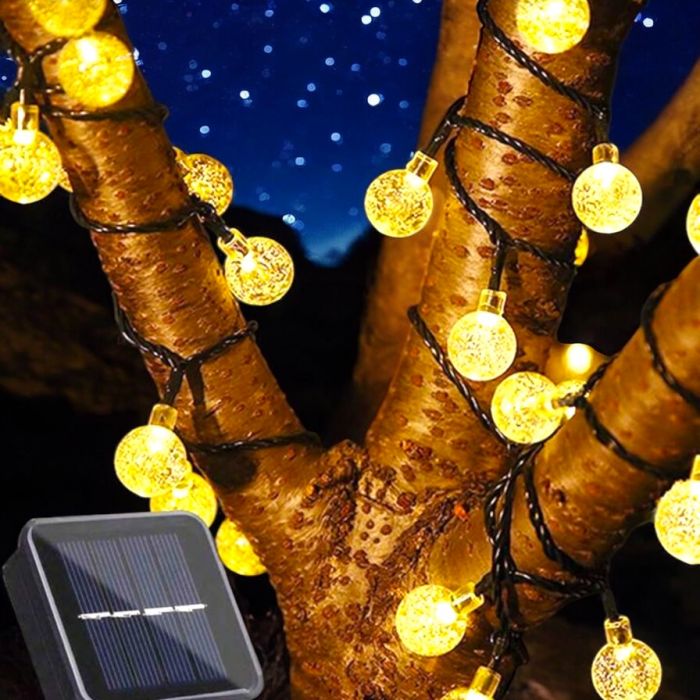 Ata elastică transparentă (1 mm), pentru brățări cu mărgele de cristal, agat sau jad Set sir de becuri lungime 12m