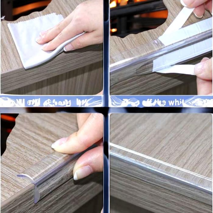 Răzătoare portabilă din oțel inoxidabil Protectie transparenta pentru colturi-6m