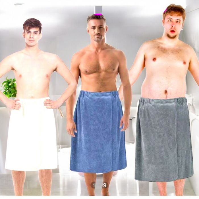 Compleu barbati Halat de baie barbati cu elastic