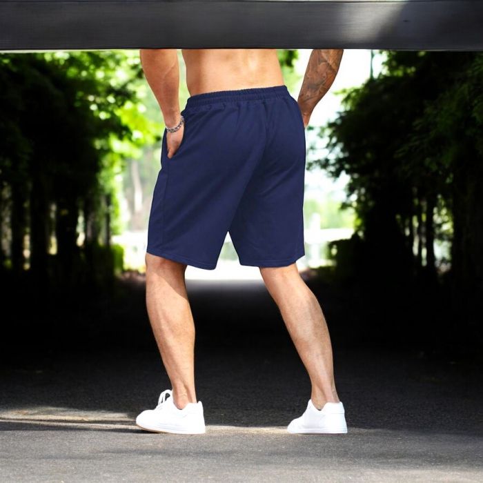 Sort baie barbati Pantaloni scurti bleumarin