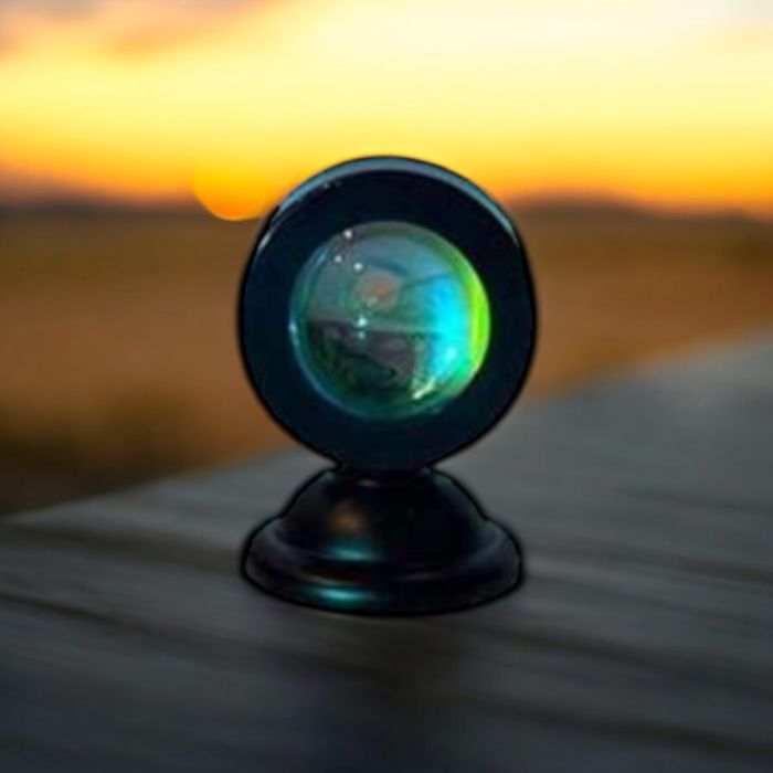 Pâlnie universală din silicon, ideală pentru schimbarea uleiului Lampa RGB 16 culori cu telecomanda