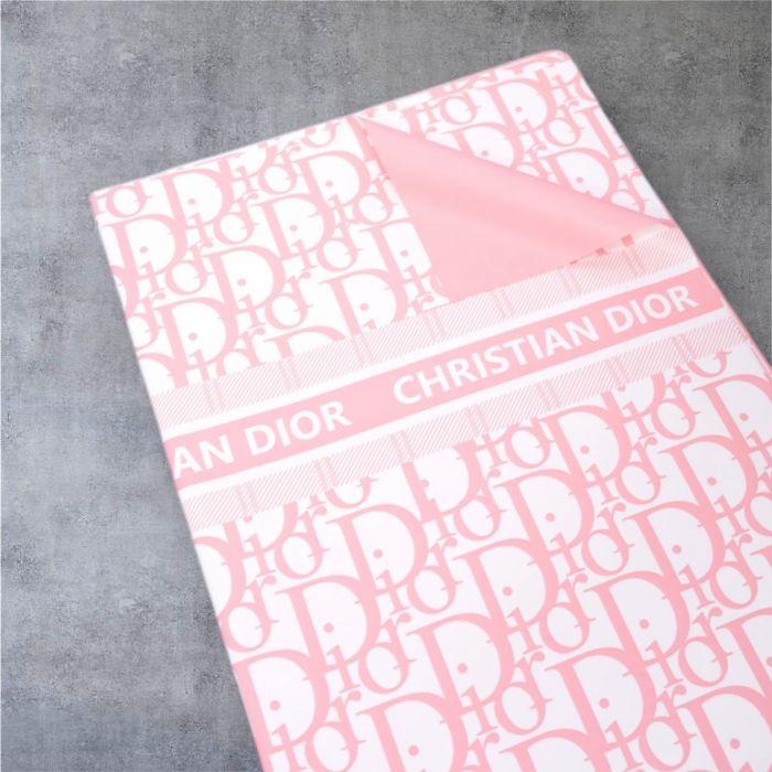 Foarfecă mică albă Hârtie 10 bucăți ambalaj somon cu alb 70cm/70cm